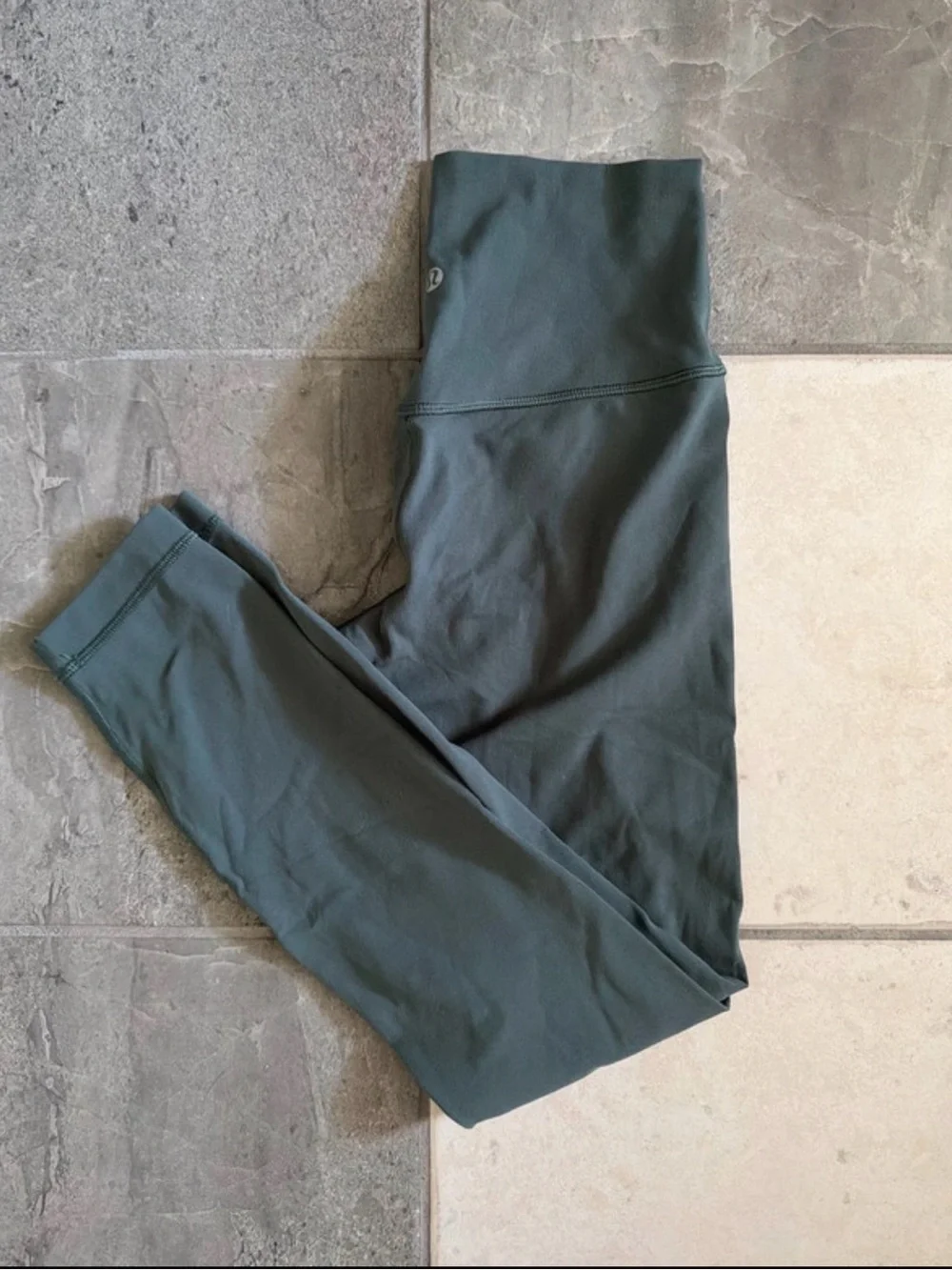 lululemon athletica Dark Green Performance Leggings